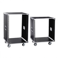 Flight case 12U, Cabinet d'amplificateur de mixage de scène 16U, Rack antichoc compact professionnel pour microphone KTV 10U, Modèle 12-1104