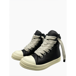 Zapatos de Marca, Zapatillas de Piel de Alta Gama, Botas Cortas Casuales con Suela Gruesa de Diseñador de Lujo, Botas de Alta Calidad para Hombre - Product Image 2