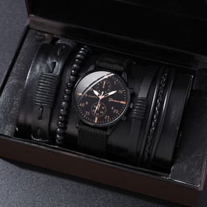 New Men's Easiest Matchfashion Quartz <b>Watch</b> Cross-Border Foreign Trade Hot Selling Direct Factory Sales Two-Eye Business <b>Watch</b> - Product Image 3