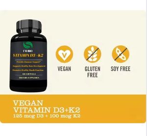 OEM/ODM Vitamin D3 5000iu Softgel Vitamin K2 100mcg Softgel meningkatkan kesehatan tulang suplemen makanan untuk wanita hamil dan dewasa - Product Image 5