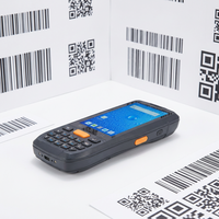 PDA portable Android 12 WiFi BT 4G, collecteur de données, lecteur de codes QR 2D, scanner de codes-barres NFC 1D 2D, stock