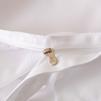 Sac de couchage de voyage tissé moderne, portable, ultra doux, léger et confortable pour intérieur, lit d'hôtel, kit quatre pièces pour mariage, 100% coton
