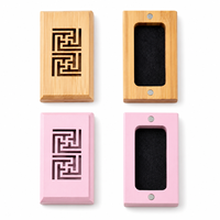 Boîte à encens miniature en bambou très vendue au Moyen-Orient - Porte-encens en bois portable pour la maison et les cadeaux