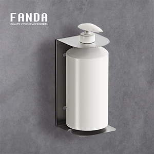 ที่วางขวดสบู่ติดผนังขนาด 500 มล. คอขวดขนาด 28 มม. สำหรับห้องน้ำโรงแรม - Product Image 1