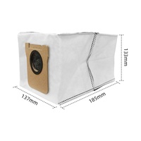Sac à poussière en charbon actif adapté pour Dreame S10/S10 Pro /L10s Ultra XIAOMI Omni Robot X10 + accessoires d'aspirateur robotique