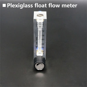 工業用透明アクリルパネル型調整可能なガス液体対応ローター付き流量計 - Product Image 5