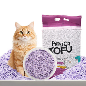Se dissout rapidement dans l'eau, ne bouchonne pas les toilettes, ne colle pas aux pieds, litière pour chat en tofu personnalisée - Product Image 1