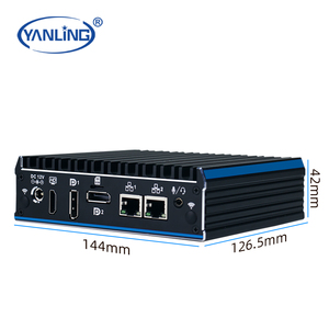 Mini PC de alta calidad In-Tel Cele-Ron J4125 Quad Core Triple Display 4K <span class=keywords><strong>DDR4</strong></span> <span class=keywords><strong>RAM</strong></span> M.2 Ranuras Barebone Pc para equipos electrónicos - Product Image 4