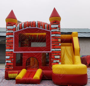 Nuevo diseño inflable Moonwalk Water Bounce House Bouncer Bouncy Castle Combo Jumping Commercial Bounce House para alquiler de fiestas - Product Image 3