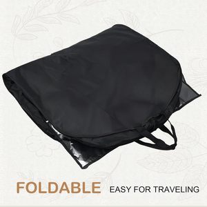 กระเป๋าเสื้อผ้าพับได้มี2กระเป๋าใส - Product Image 6