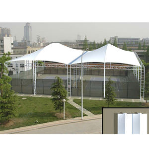 Toit de stade en membrane tendue à structure en acier pour écoles et sites sportifs, structures tendues pour couvertures de terrains de basketball, toitures tendues - Product Image 4