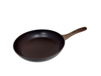 Poêle à frire antiadhésive en aluminium à induction avec couvercle en verre pour faire sauter et omelette dans la cuisine