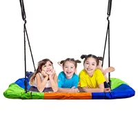Zoshine – plateforme de balançoire pour enfants, tapis de soucoupe pliable d'extérieur, balançoire d'arbre, Offre Spéciale