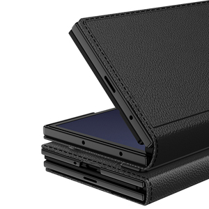 เคสโทรศัพท์แบบมีช่องใส่การ์ด เหมาะสำหรับโทรศัพท์แบบพับสามตอน ZTriFold เคสแบบฝาพับ หนัง พร้อมช่องใส่ของอื่นๆ ครบครัน - Product Image 6