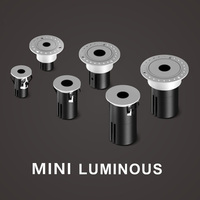 Spot LED encastré moderne en aluminium PNY, mini spot 3W 5W 8W, petit projecteur encastré au plafond, découpe de 25mm 35mm 45mm