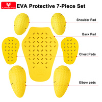 Doublure de veste de moto personnalisée Insert Protecteurs Pad Épaules Coude Dos Armure Léger Équipement de Protection pour Moto Cyclisme