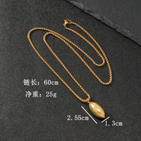 2024 Offre Spéciale Pendentif Cheval Or Couleur Courageux Mode Horoscope Plaqué Or 18K Plaqué Or En Acier Inoxydable Pendentif Collier