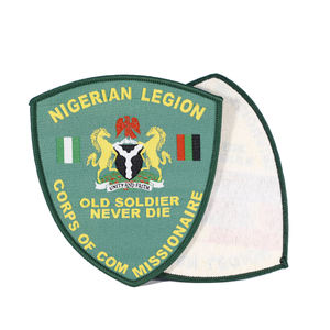 맞춤 의류 셔닐 자수 패치 디자이너 레터 패치 다리미 부착 패치 전술용 직조 필리핀 국립 경찰 배지 - Product Image 6