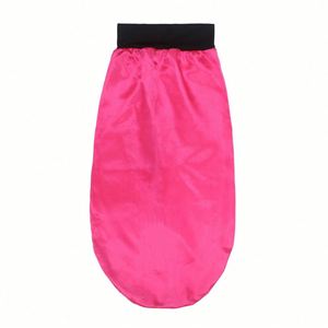 Bonnet de nuit en satin extra large pour femmes et enfants, double couche, en soie, avec bande réglable, pour cheveux bouclés, longs et naturels - Product Image 4