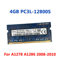 Original Nouveau A1286 RAM pour MacBook Pro A1278 Carte Mémoire PC3L-12800S 4GB/8 GO