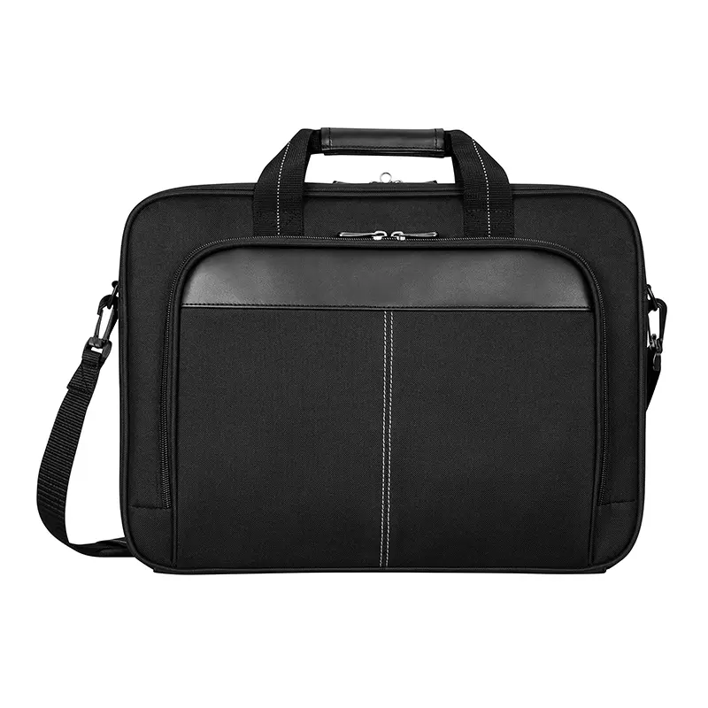 % 15.6 uyar "klasik ince evrak çantası askılı çanta, geniş, ergonomİk, köpük yastıklı Laptop çantası kadar cihazlar için 16" Laptop çantası
