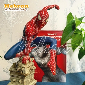 Sculpture Avengers Spider-Man en FRP, héros <span class=keywords><strong>de</strong></span> film Hulk Iron Man, ornements Marvel - Product Image 3