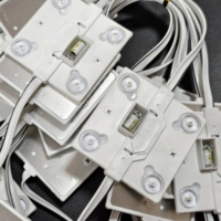 Modules LED AC220V avec 4 LED IP65 Blanc chaud 11000K et 3000K Catégorie de produit Modules LED