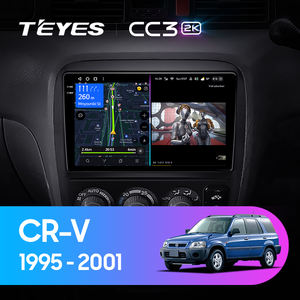 TEYES CC3 2K para Honda CRV <span class=keywords><strong>1995</strong></span>-2001, Radio multimedia para coche, reproductor de vídeo, navegación estéreo, GPS, Android 10, No 2DIN - Product Image 1