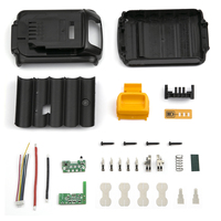 Boîtier de batterie au lithium à bon prix, kit complet avec BMS de remplacement pour DEW DCB200 20V 5 cellules 10 cellules 18650 21700 DWT