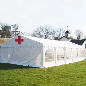 Tienda de campaña modular con compartimento para Evacuación de refugiados, tienda de emergencia médica para Desastres