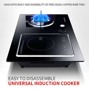 Keyan kompor listrik 220V berkualitas tinggi, tanur sensor pembakaran, kontrol sentuh multifungsi tahan air - Product Image 5