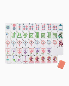 Jeu de Mahjong Américain Moderne avec Tuiles en Acrylique Couleurs Personnalisées Pliable Luxe Durable Écologique Jeu de <span class=keywords><strong>Ludo</strong></span> d'Intérieur Cadeau Décoratif - Product Image 3