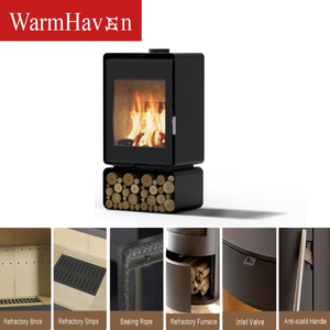 Estufa <span class=keywords><strong>de</strong></span> <span class=keywords><strong>Leña</strong></span> con Ventana <span class=keywords><strong>de</strong></span> Gran Visibilidad y Diseño Novedoso, Fabricada en China por JingXin Manufacturer, Venta Directa <span class=keywords><strong>de</strong></span> Fábrica, Personalizable - Product Image 2