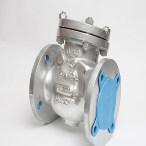 Clapet anti-retour manuel en acier au carbone WCB, classe 150, à brides, NRV ASTM A216, pour pipeline industriel - Product Image 1