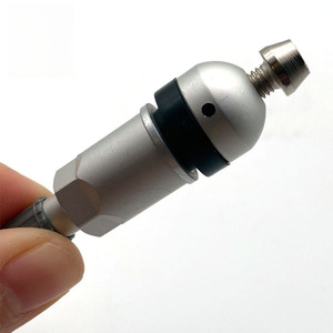 Aluminum Alloy <b>TPMS</b> Valve 55x17mm Tubeless For Car Tire Inflation American Mouth Stainless Steel - Product Image 4