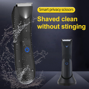 Waterproof Rechargeable Electric <strong>Hair</strong> <strong>Trimmer</strong> Professional <strong>Trimmer</strong> for <strong>Men</strong> Women <strong>Body</strong> Arm Waist Groin <strong>Hair</strong> Clipper Black Battery - Product Image 5