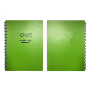 Aangepaste 4 <span class=keywords><strong>5</strong></span>/8 "<span class=keywords><strong>X</strong></span> <span class=keywords><strong>7</strong></span>" De Regen All Weather Side Wiral <span class=keywords><strong>Notebook</strong></span> Weerbestendige Zij Spiraal <span class=keywords><strong>Notebook</strong></span> - Product Image 2