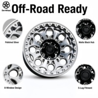 Rines de Aleación de Aluminio Forjado DW, Pulidos y Cóncavos, 5x114.3 5x120 para SUV Todoterreno, Personalizados, OEM, Venta al Por Mayor Directa de Fábrica