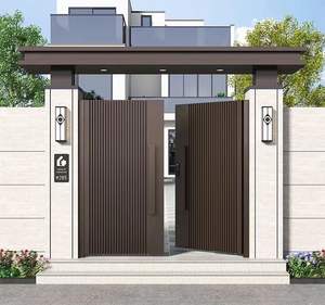 Portão Deslizante Automático Moderno para Pátio de Villa com Estrutura Robusta e Detalhes Decorativos - Product Image 6