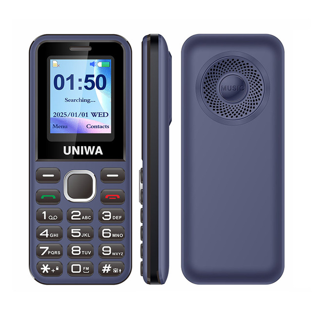 OEM/ODM Mobile Phone QTECH C1800 1.77 Inch Screen New Design Single RUIM CDMA 1*800MHz ButtonPhone