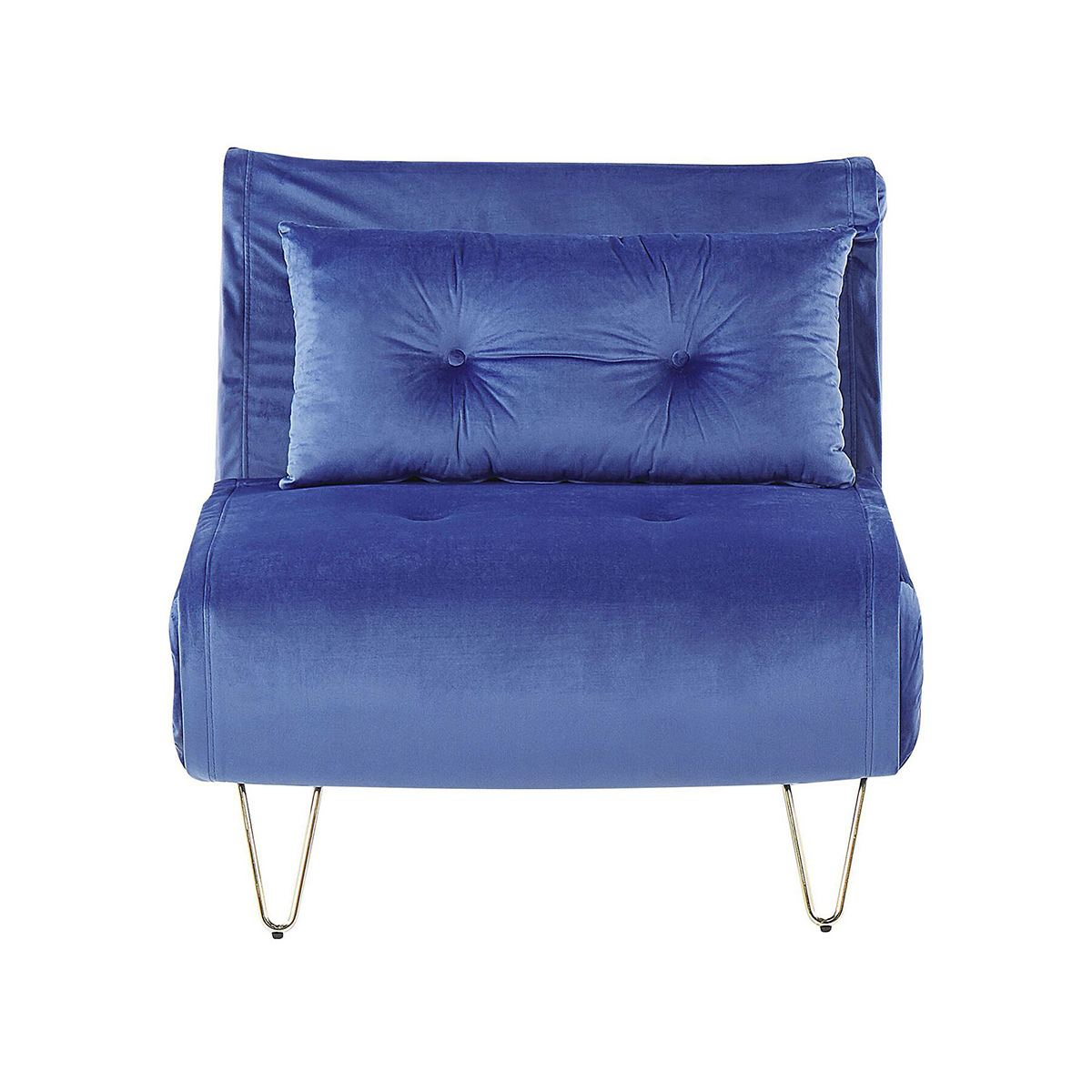 Chaise bleue