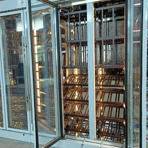 Cave à vin de luxe avec système de refroidissement intégré, armoire réfrigérée pour vins rouges, cave à vin climatisée - Product Image 4