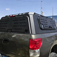 Auvent de benne manuel étanche pour Chevrolet Silverado 1500 2014-2018, Dodge Ram 1500 2009-2018, Toyota Navara Ranger