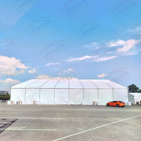 Carpas para Eventos para 300 Personas, Carpa Grande para Exteriores, Exposiciones, Estructura de Aluminio de Lujo