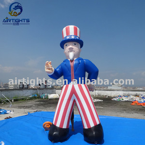 Decorazione per il Giorno dell'Indipendenza Americana Pallone Gonfiabile Gigante da Esterno di Uncle Sam in Vendita - Product Image 2