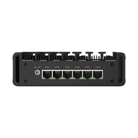 Mini PC Pare-feu Industriel 6x2.5G I226 Intel N100 N150 DDR5 2xNVMe Routeur Logiciel Serveur Domestique PfSense OPNsense Proxmox