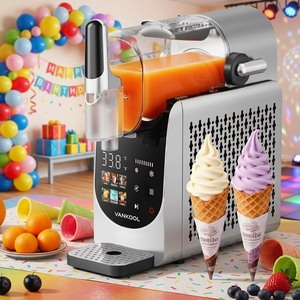 Machine à Granita Électrique Automatique 1,8 L pour Boissons Glacées, Margaritas, Milkshakes, Smoothies, Frappés et Crèmes Glacées - Product Image 1