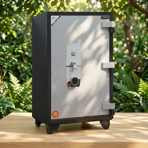 Le coffre-fort HOSHANG HSX-87C, doté d'un système de verrouillage coréen, est moderne, durable et robuste. - Product Image 4