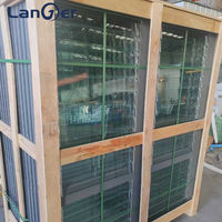 Volets en verre en aluminium Hurricane avec lames de persienne pour la ventilation de l'air dans les chambres côtières à la maison en alliage d'aluminium durable