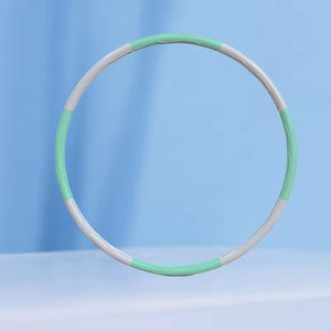 JM2 Venta al por Mayor Aro de <span class=keywords><strong>Hula</strong></span> Profesional de 80cm 90cm, Diseño Suave, Desmontable, con Peso, para Fitness - Product Image 2